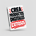 Portada de Crea Productos Digitales Exitosos sobre el mismo fondo gris claro de HUMUS VIVO